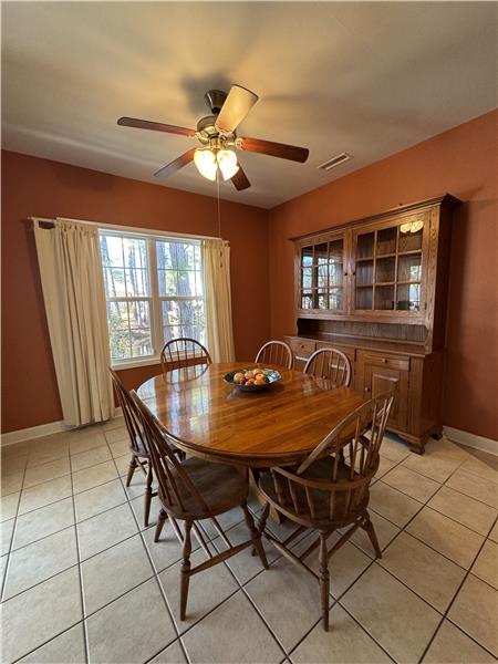 Photo after organization. breakfast area