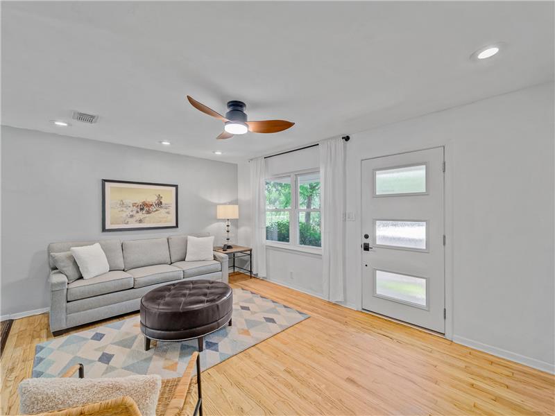 Bright and open living room