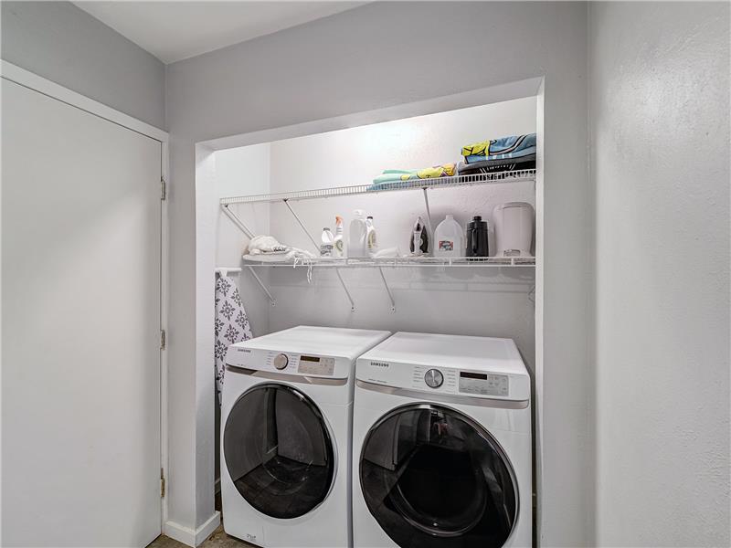 Laundry area