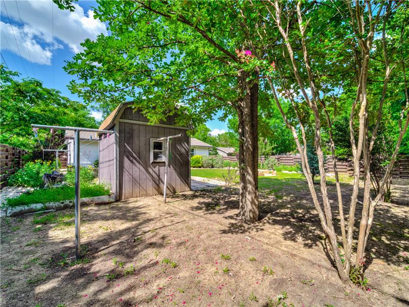 Large storage shed