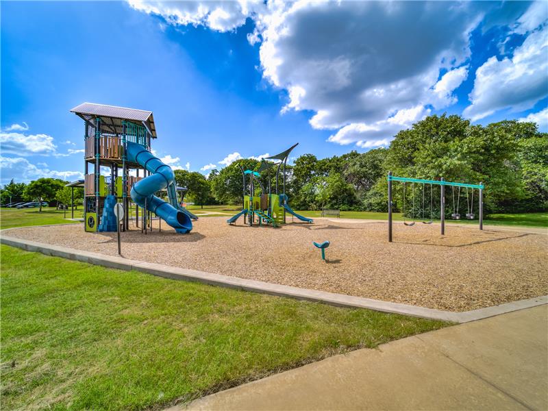 Stone throw away from brand new playground