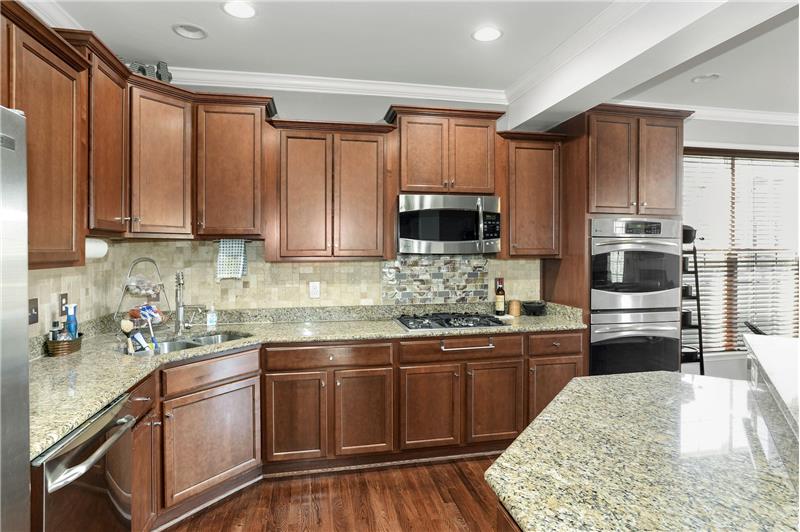 Gourmet Kitchen with Granite Counters