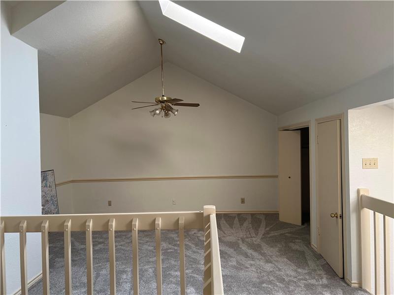 Upstairs second Living area