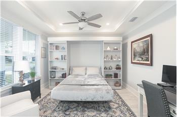 Flex Room with Murphy bed open