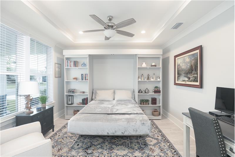 Flex Room with Murphy bed open