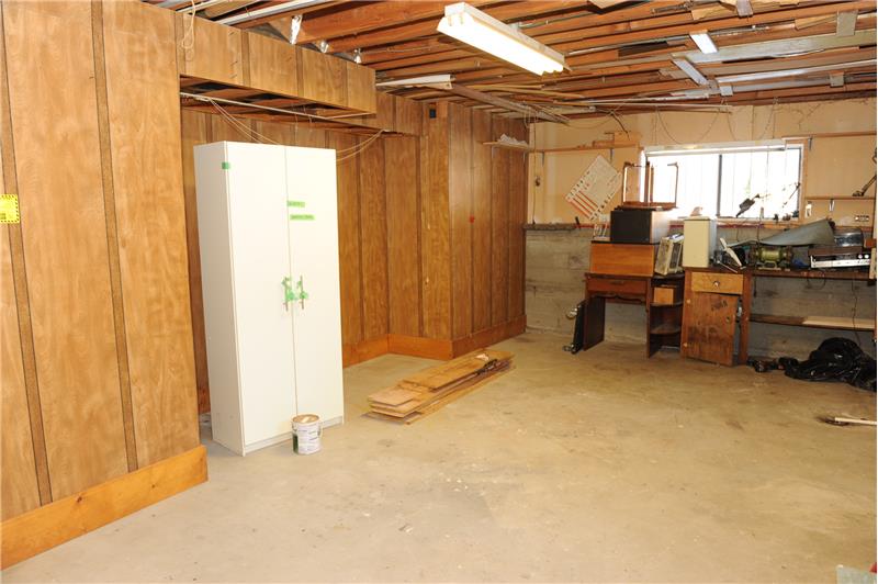 Workshop or Storage in the Basement