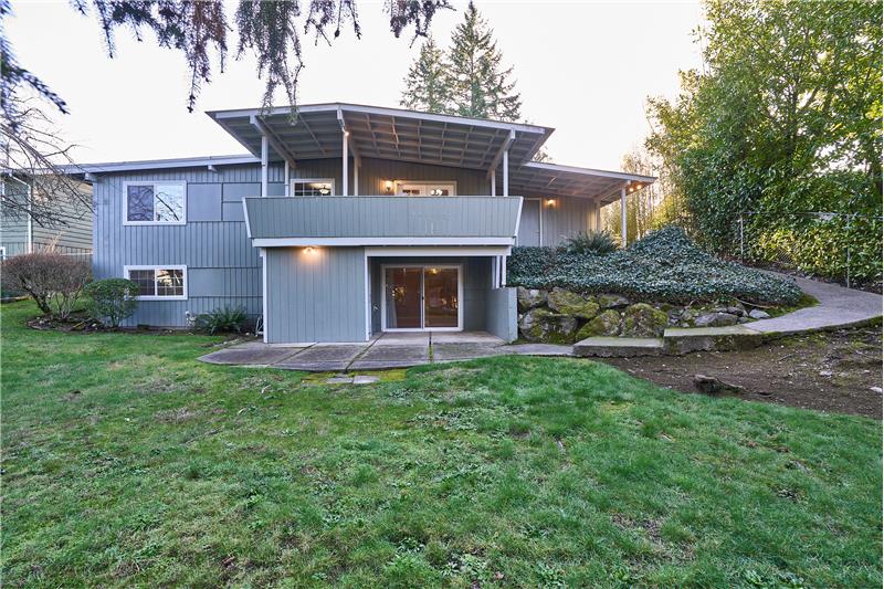 Another View of the House and Backyard.