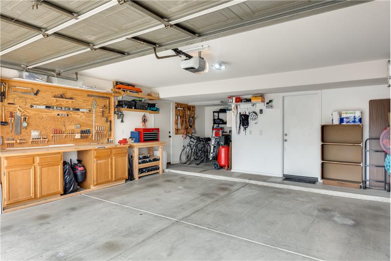 Garage with extra length on one side