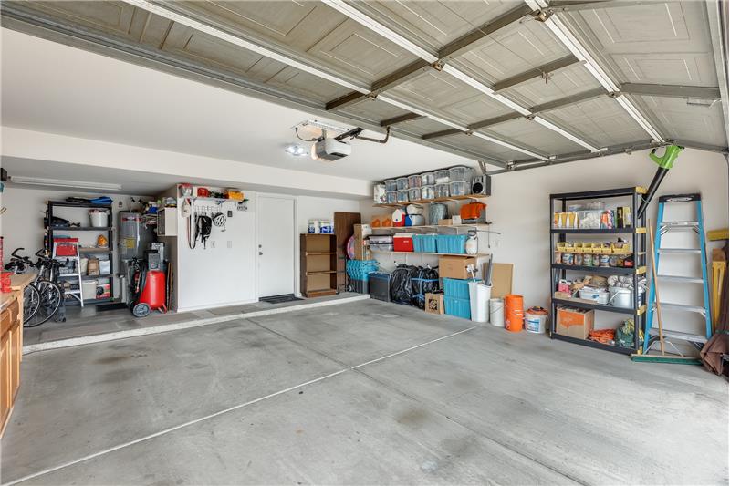 Garage with extra length on one side