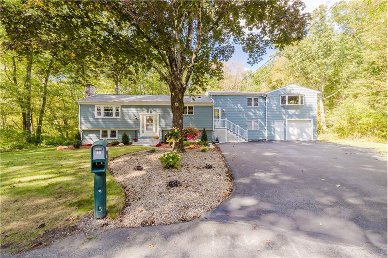 Frontal view of 16 Park Lane in Norton MA