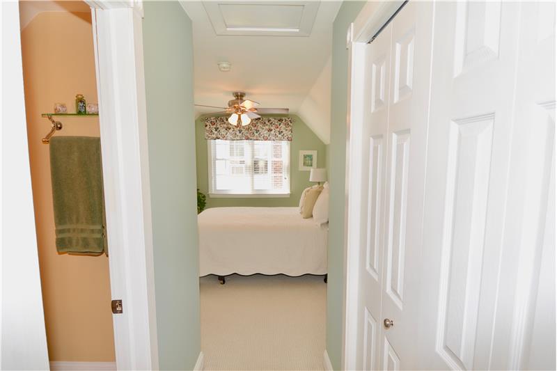 View into Master Bedroom