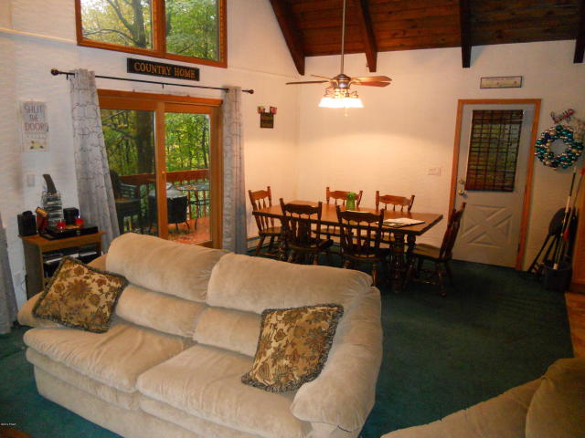 Living Room & Dining Area