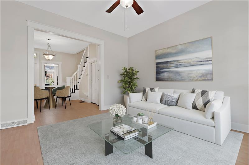 Living Room & Dining Room