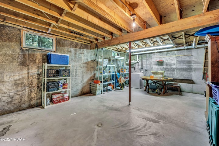 Full Unfinished Basement