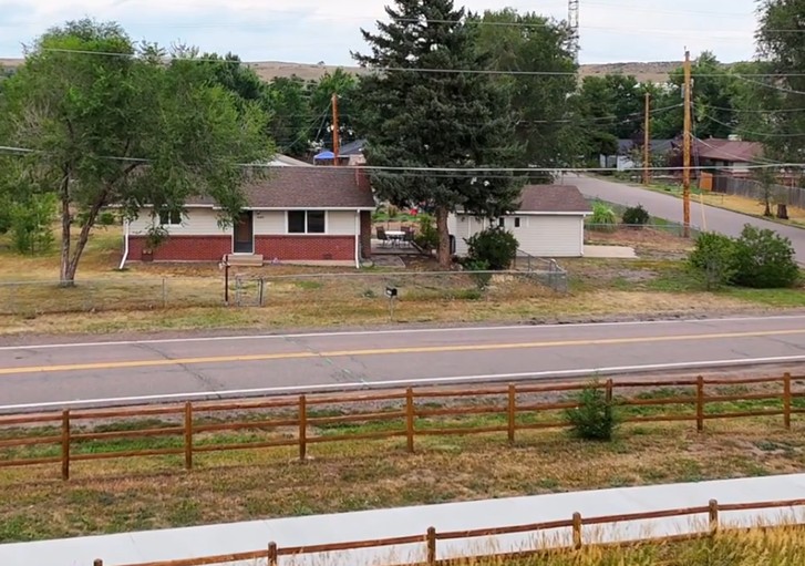 View from above Westblade Park