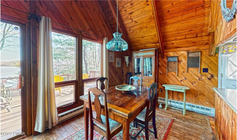 Dining Area with Lake View