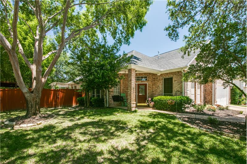 Beautiful corner lot and lots of curb appeal!