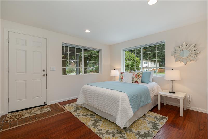 4th bedroom on lower level. Its also been used as an office.