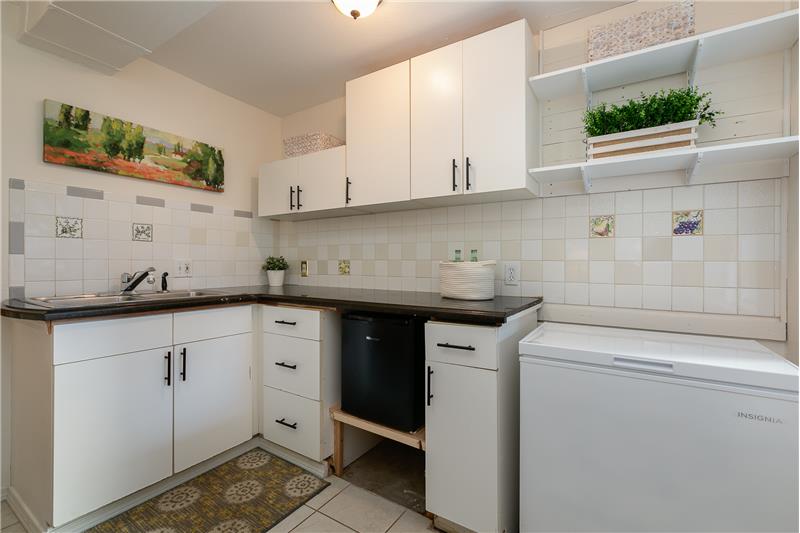 Extra Kitchen or flex space on lower level.