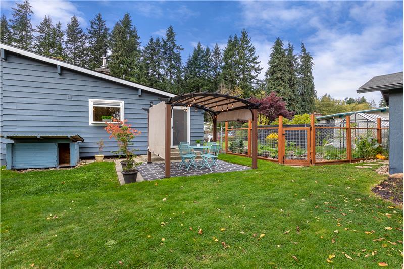 Big back yard
