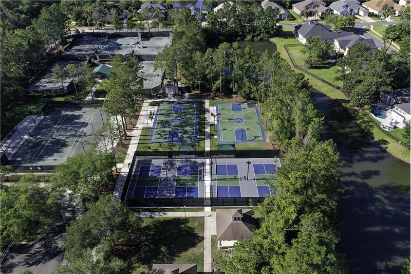 Tennis and Basketball Courts