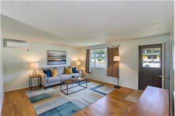 Virtual Staged Living Room.