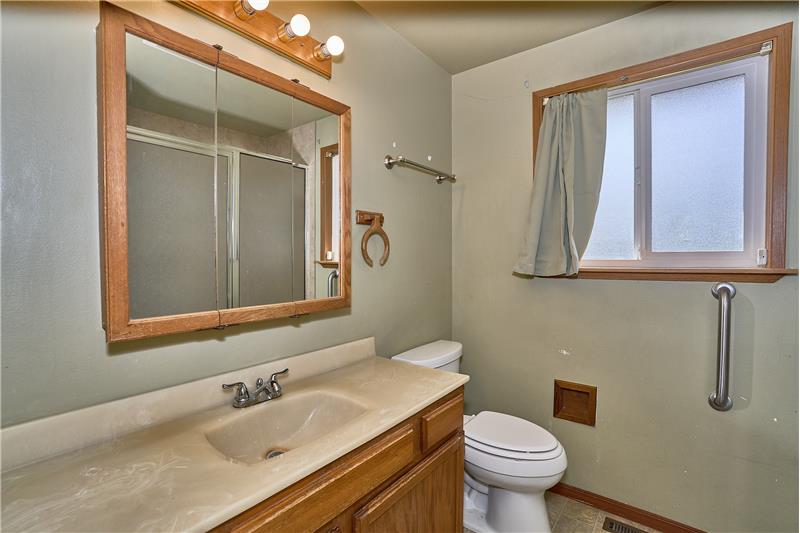 3/4 Bathroom.