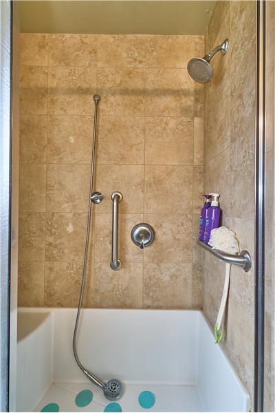 Tile Surround Shower.