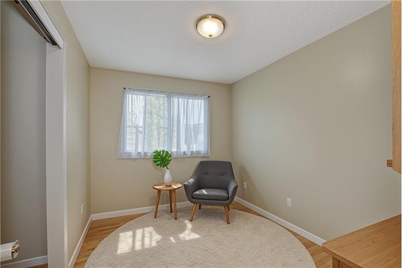Virtual Staged 3rd Bedroom.