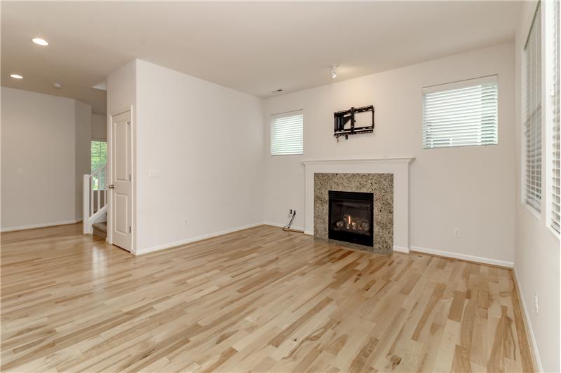 Gas fireplace