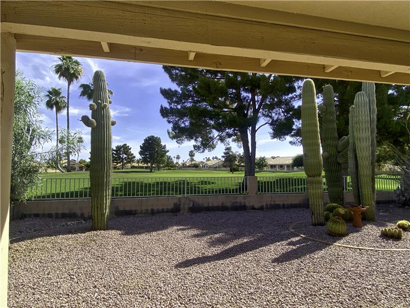 Golf course on north side