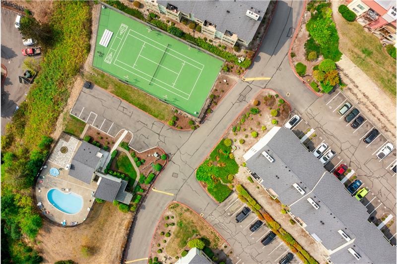 The first parking space is H17, that is your dedicated parking space.