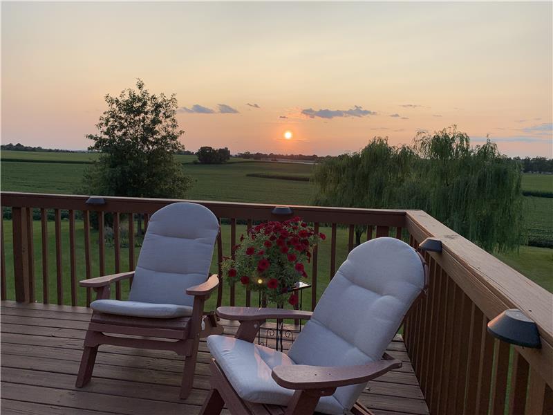 Beautiful sunset views