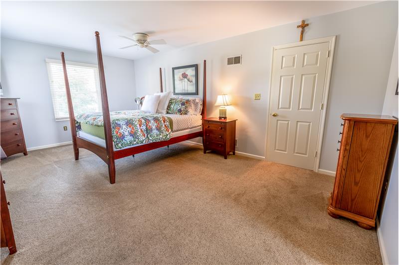 Oversized primary bedroom