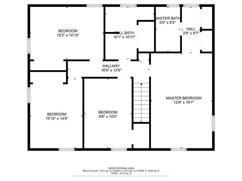 Second Floor 2D Floorplan
