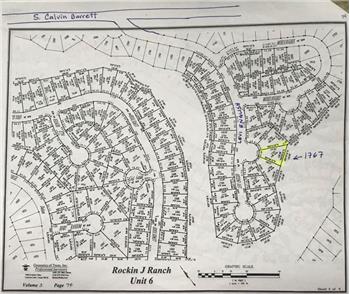 Rockin J Ranch Plat Map 1767 Levi English, Blanco, Tx 78606 | Mls# 1330362 By Emilio Arroyo