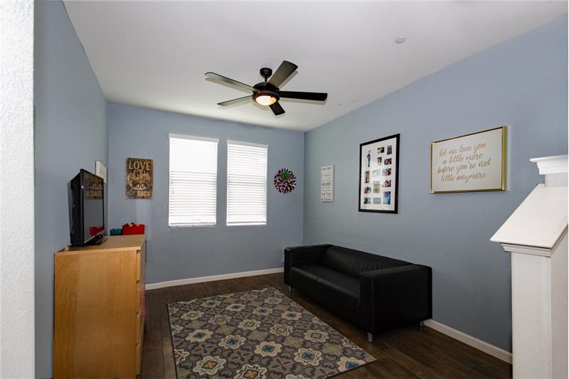 Living room off of the front entry
