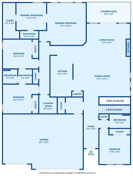 Main Level floor plan