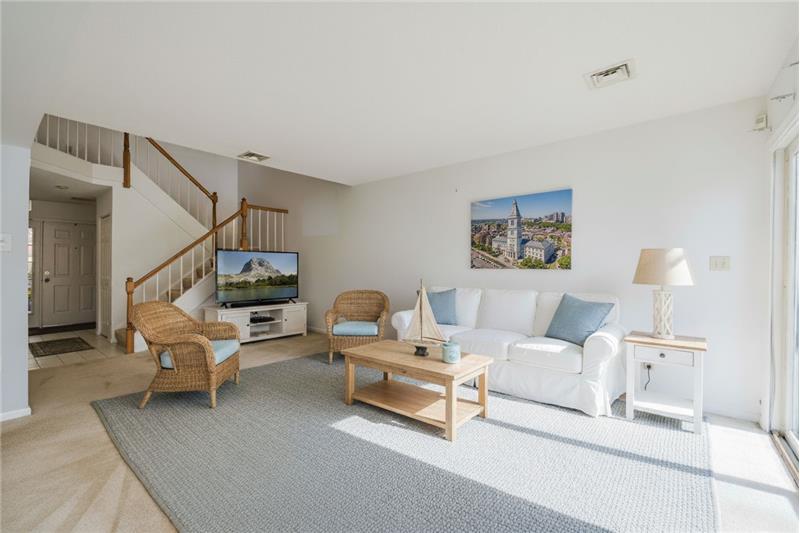 Living room at 18 Teal Circle Walpole MA