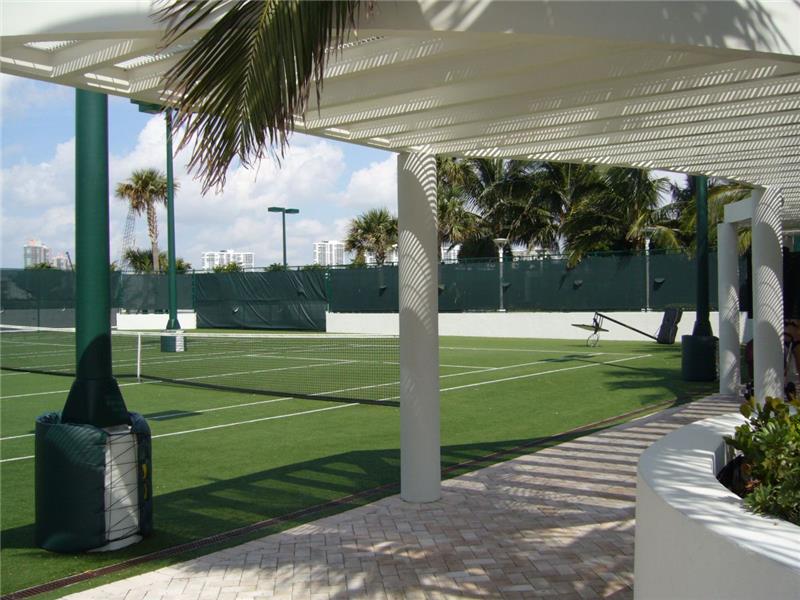 Tennis Court Entrance
