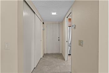 Foyer with large closet great storage