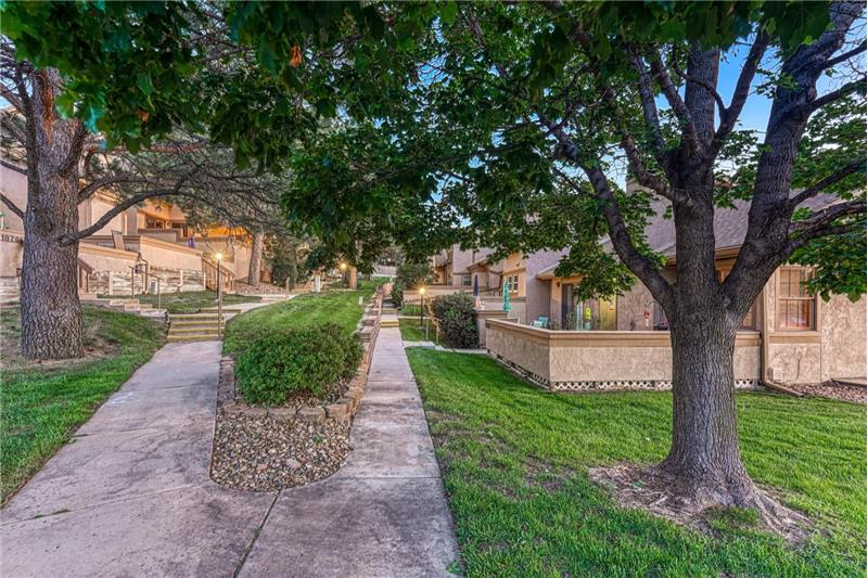 Peaceful, well maintained community with tree-line streets and beautiful green spaces.