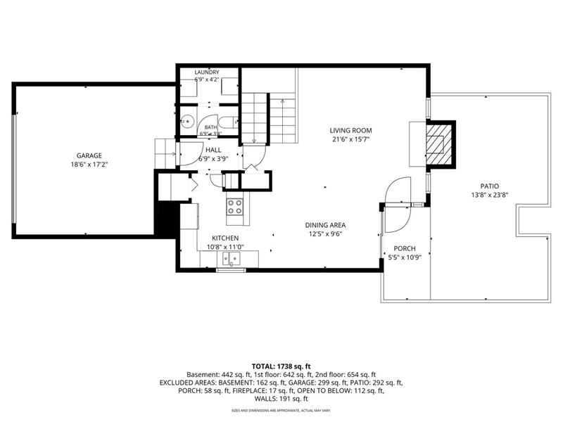 Main Level Floor Plan