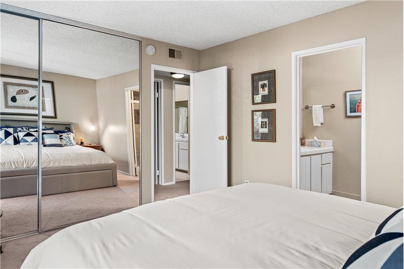  Primary Bedroom has patio  access