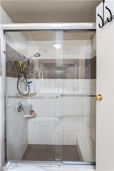 Remodeled Shower in Primary Bath