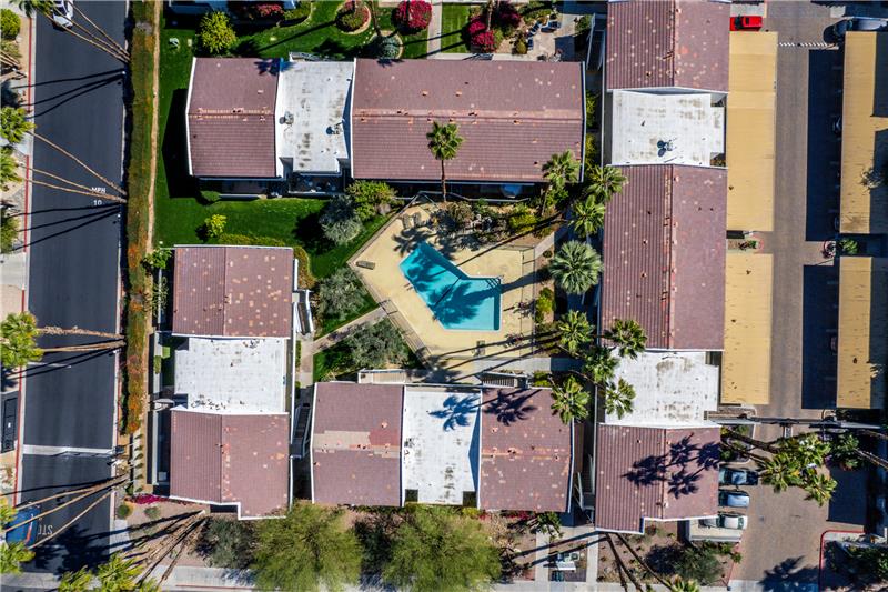 Aerial View of the section of the community the unit is in
