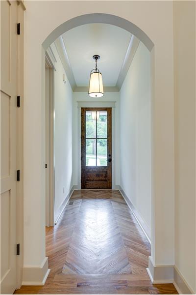 Love the rounded entry way