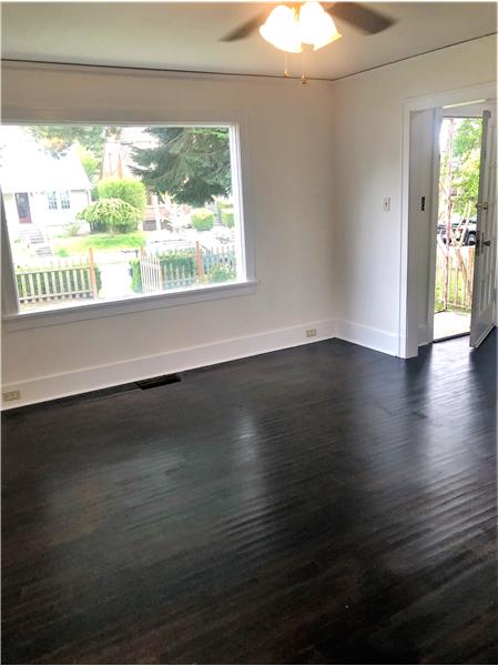 This home gets so much natural light.  Original windows!