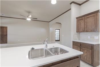Kitchen Island with Quartz Countertops