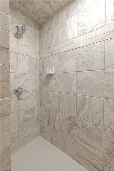 Roman walk in shower